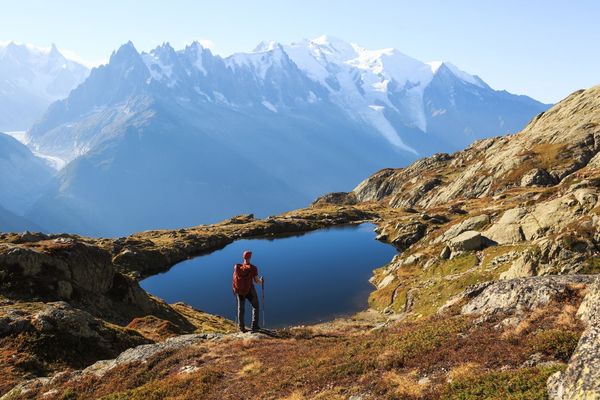 Alpine Lake Tour du Mont Blanc